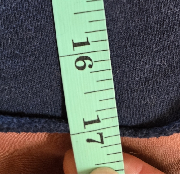 Vans | Navy Blue Women's Crop Top, Size M - Picture 7 of 7